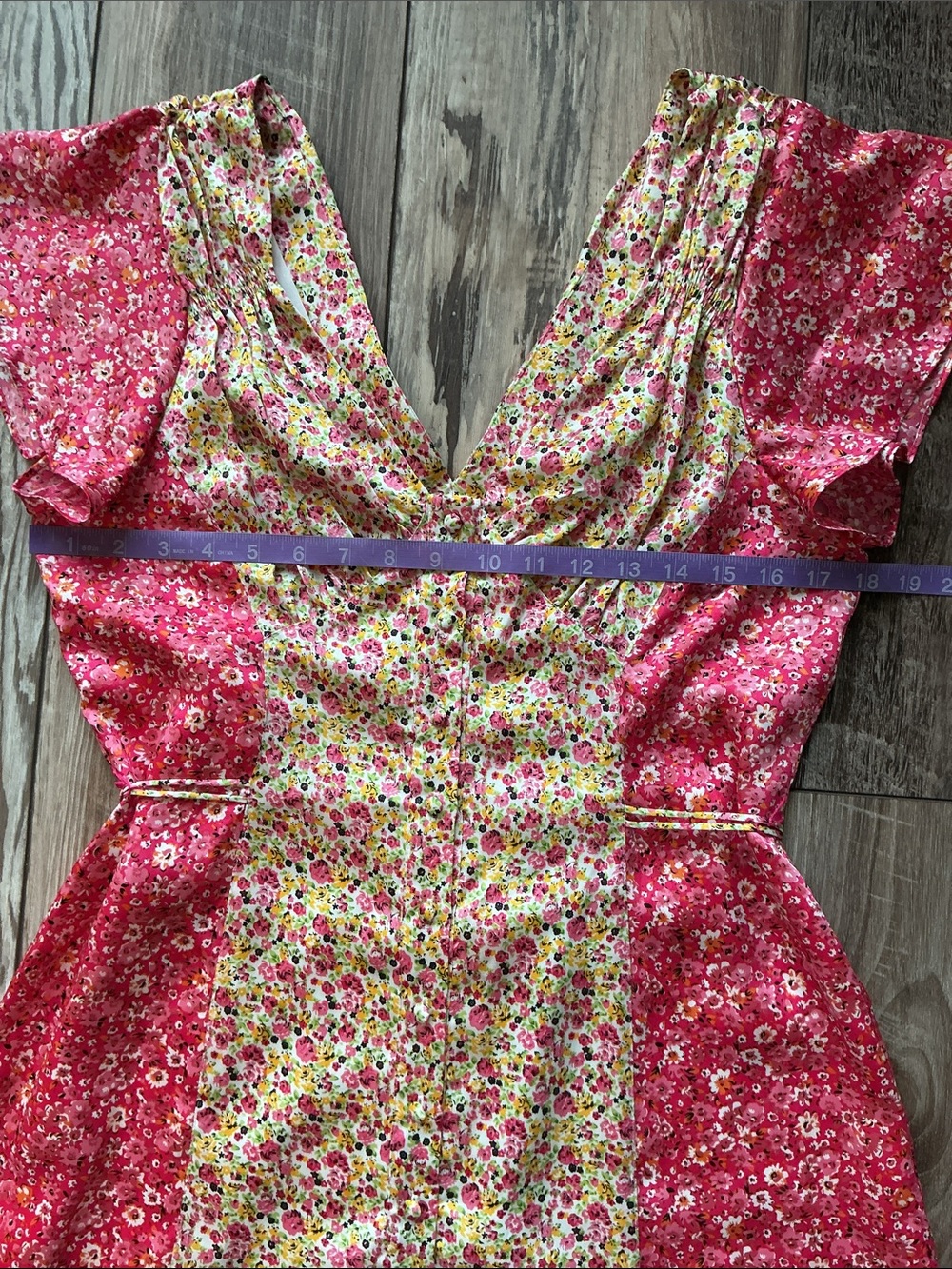 NWT Cinq A Sept Jessica Dress Ditzy Floral Pink Size 10 - Picture 10 of 13